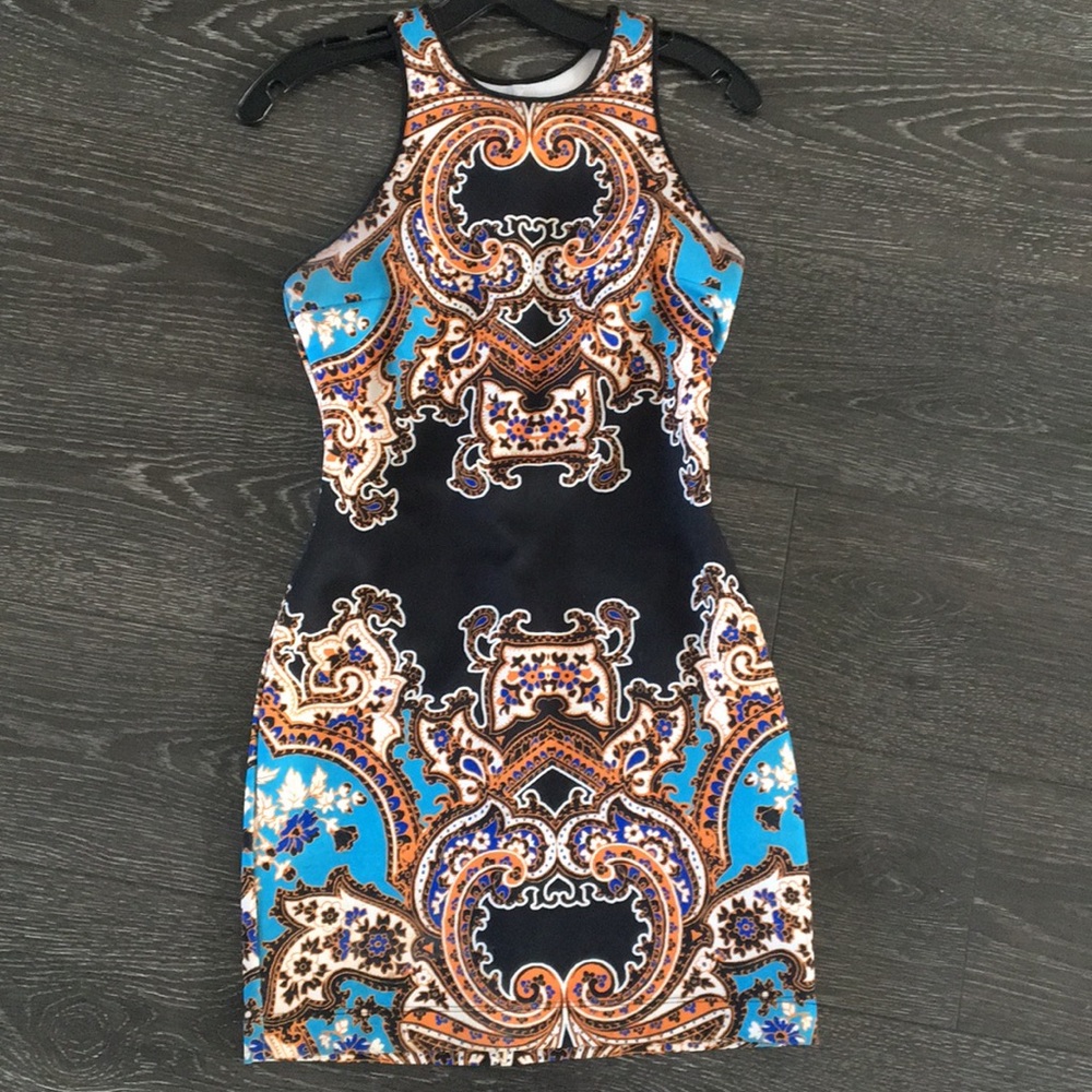 Clover Canyon Paisley Printed Dress: Size small